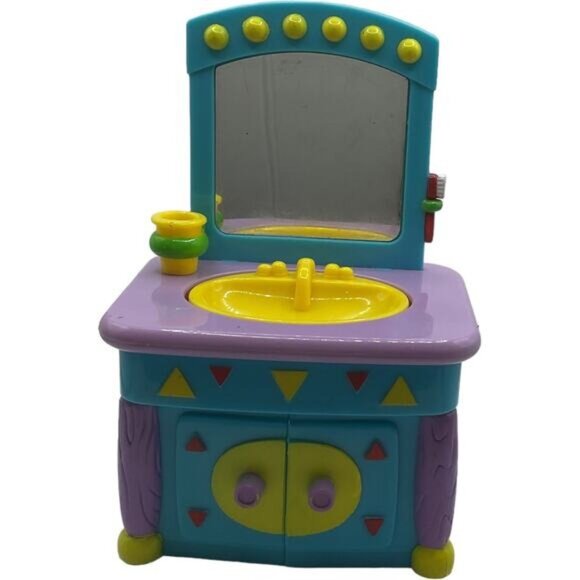 Dora the Explorer Dollhouse Bathroom Vanity Replacement 5" - Picture 6 of 6